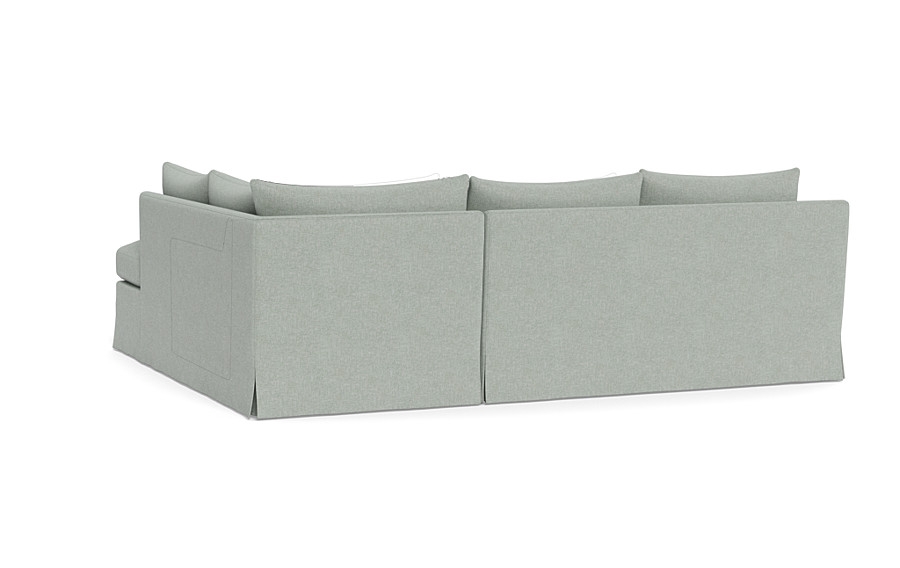 Sloan Slipcovered 3-Seat  Bumper Sectional - Image 4