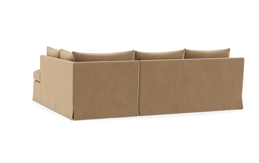 Sloan Slipcovered 3-Seat  Bumper Sectional - Image 2