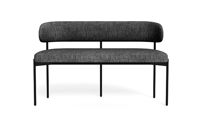 Hollis Upholstered Metal Framed Bench - Image 0