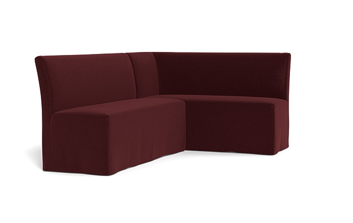 Dorian Slipcovered Right Banquette - Image 3