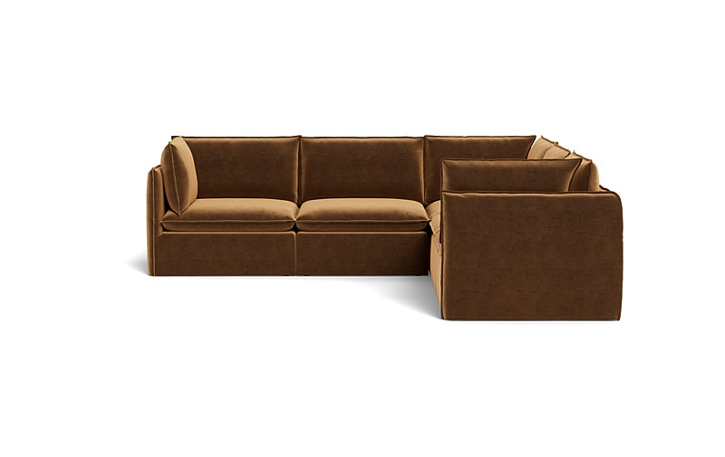Josie Slipcovered Modular 5-Piece 4-Seat Corner Sectional - Image 3