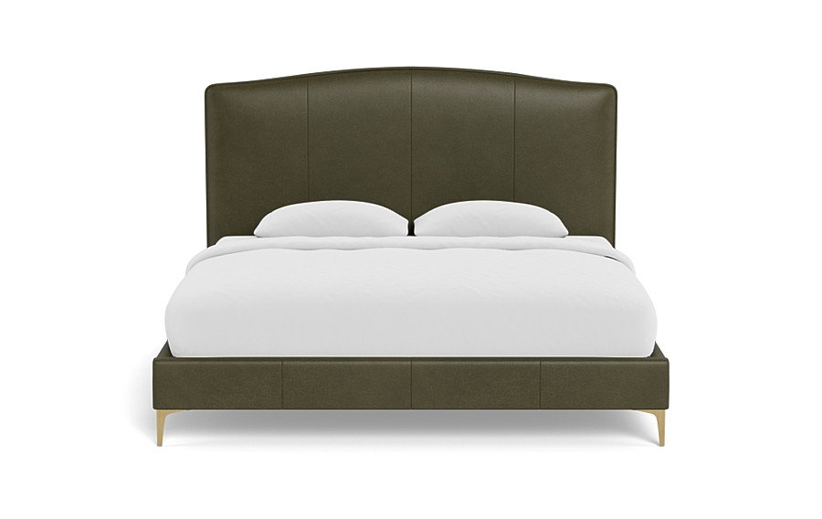 Celia Leather Upholstered Bed - Image 0