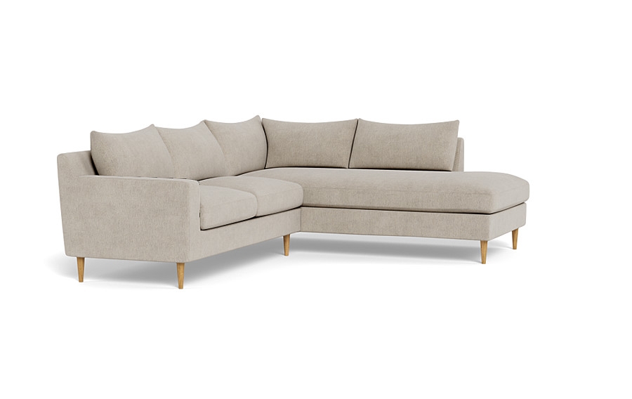 Sloan 3-Seat  Bumper Sectional - Image 1