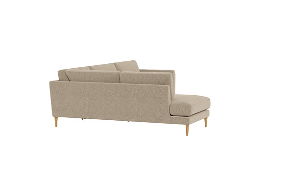 Gaby 3-Seat Sectional with  Bumper - Image 4
