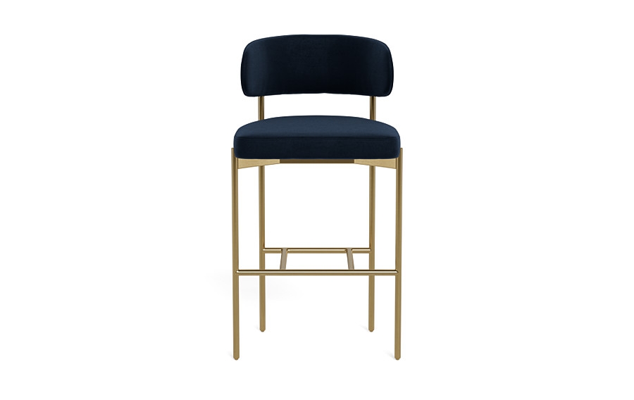 Hollis Metal Framed Upholstered Bar Stool - Image 0