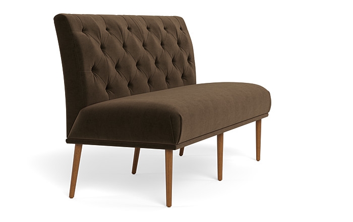 Dorian Upholstered Dining Bench with Tufting Option - Image 3