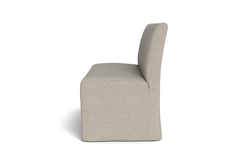 Dorian Slipcovered Larger Dining Bench - Image 1