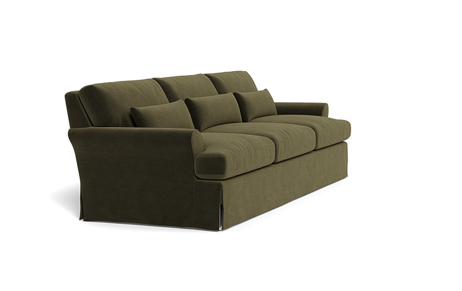 Maxwell Slipcovered 3-Seat Sofa by Apartment Therapy - Image 4
