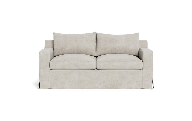 Sloan Slipcovered Loveseat - Image 0