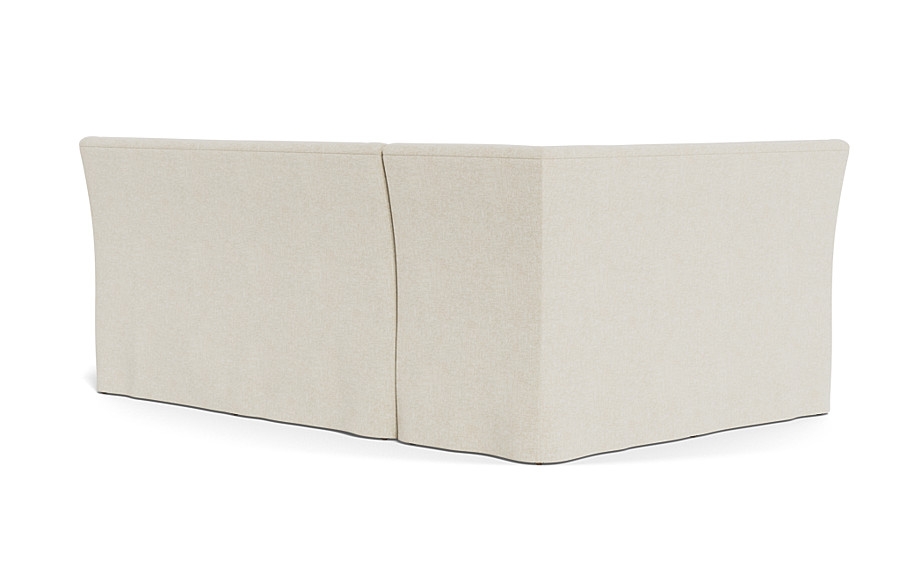 Dorian Slipcovered Left Banquette - Image 3