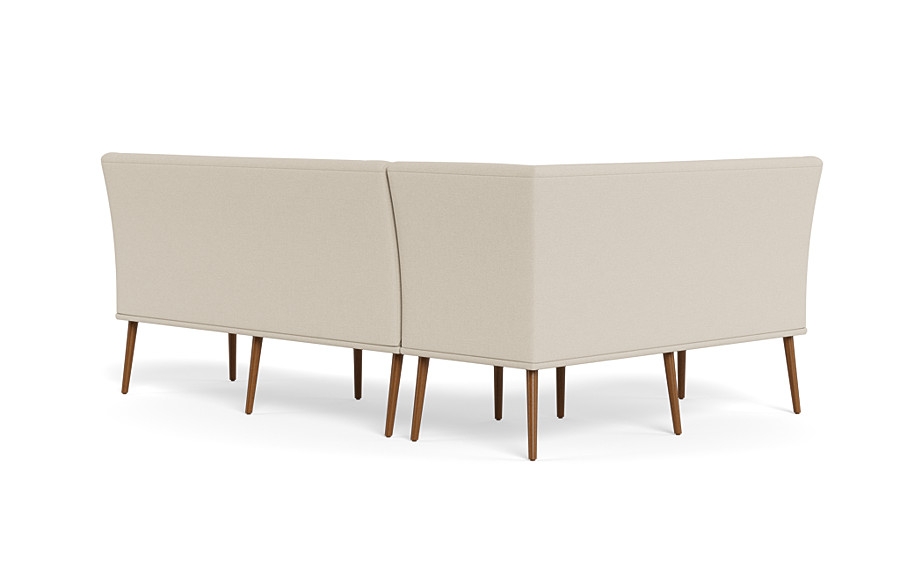 Dorian Upholstered Left Banquette with Tufting Option - Image 1