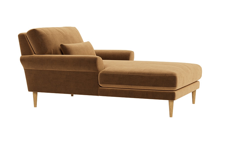 Maxwell Chaise Lounge by Apartment Therapy, down alternative fill - Image 2