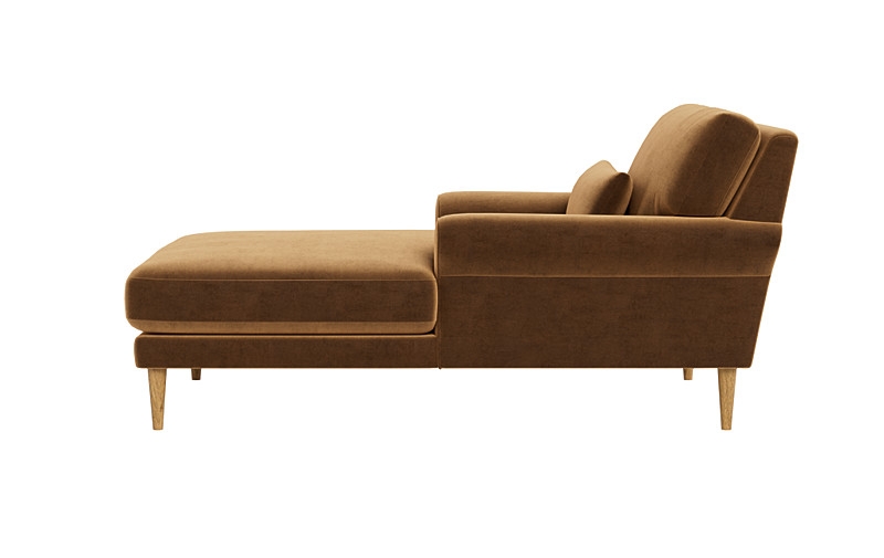 Maxwell Chaise Lounge by Apartment Therapy, down alternative fill - Image 1