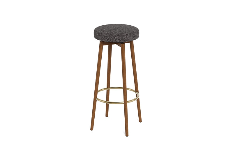 Caspine Upholstered Counter Stool - Image 2