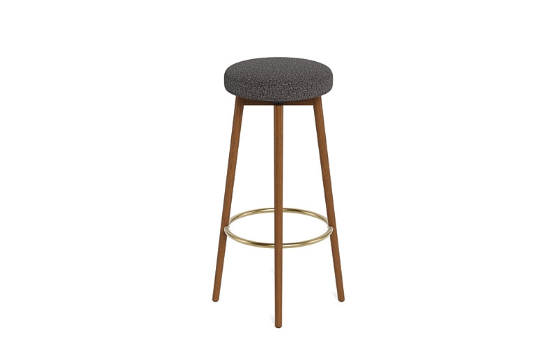 Caspine Upholstered Counter Stool - Image 4