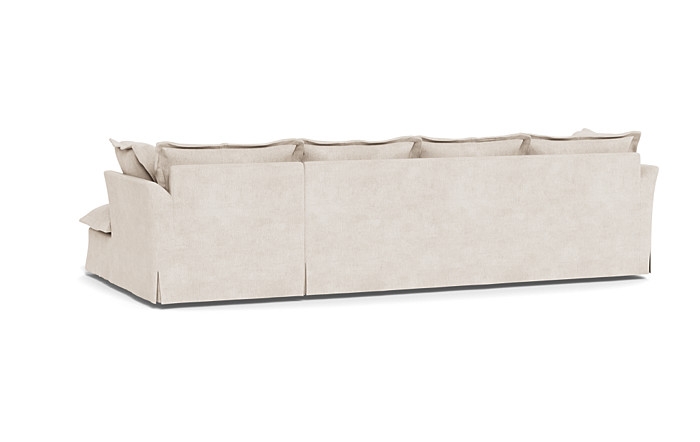 Skylar Slipcovered 4-Seat  Chaise Sectional - Image 2