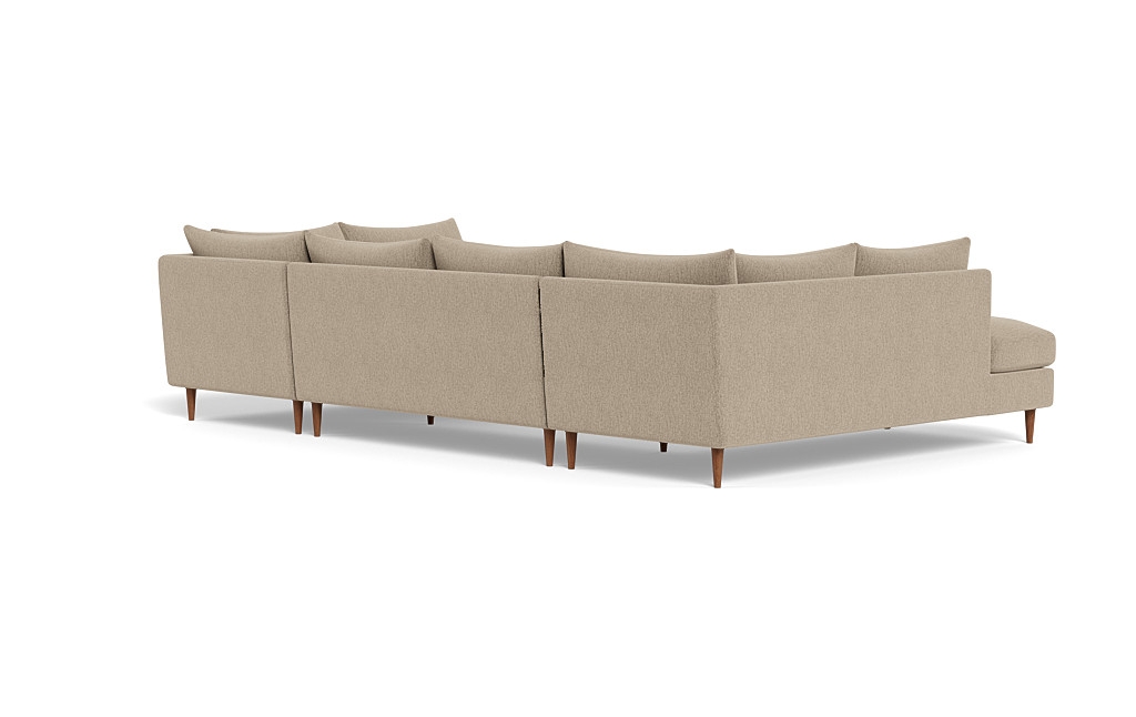 Sloan 3-Piece U-Bumper Sectional - Image 2