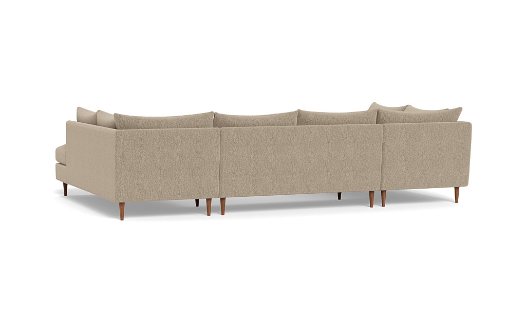 Sloan 3-Piece U-Bumper Sectional - Image 1
