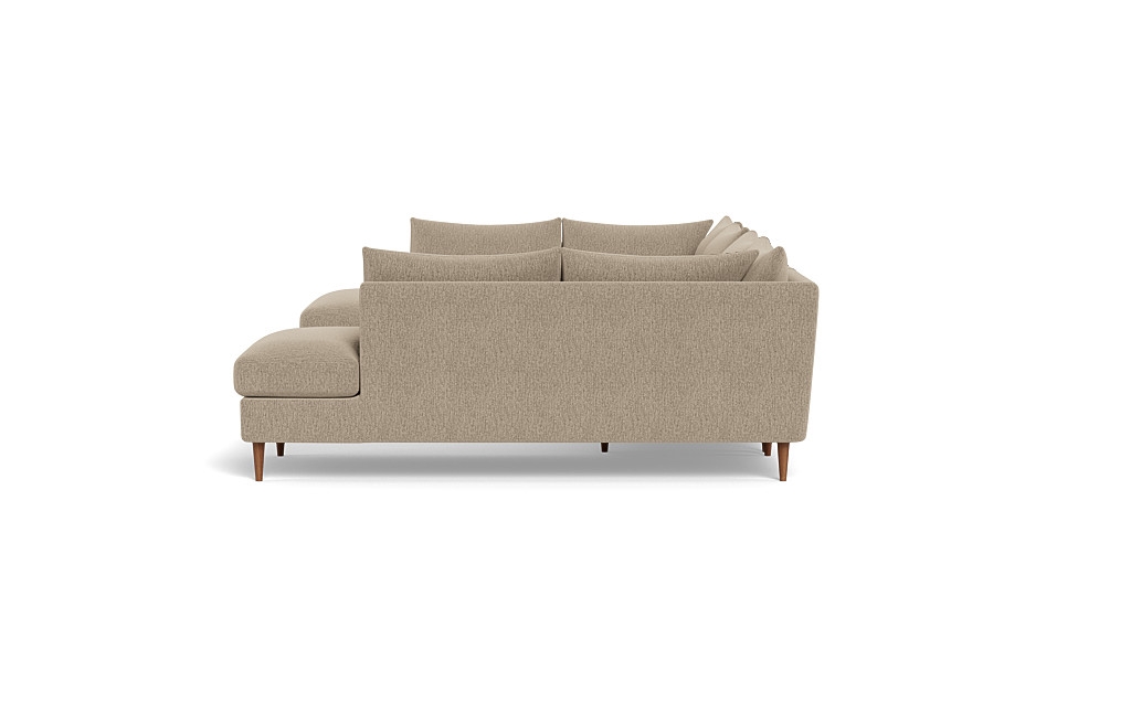 Sloan 3-Piece U-Bumper Sectional - Image 4