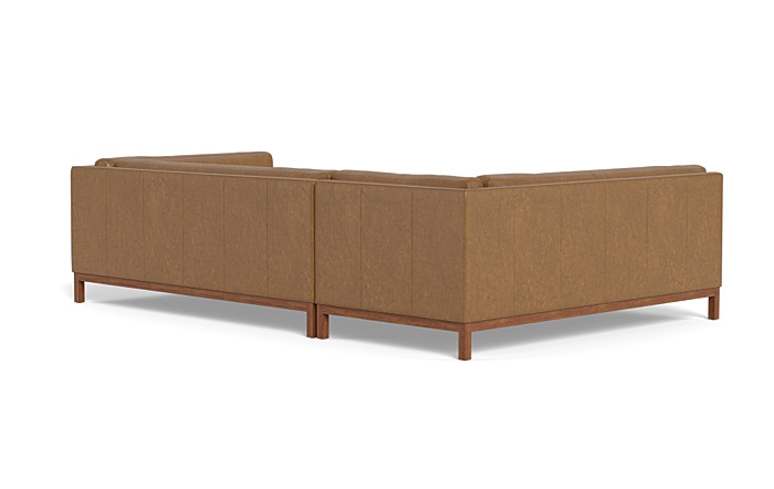 Jasper Leather  Chaise Sectional - Image 4