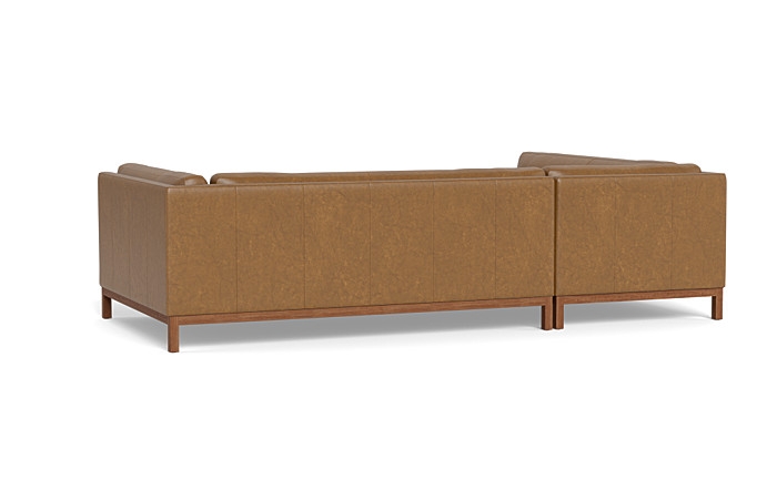 Jasper Leather  Chaise Sectional - Image 2
