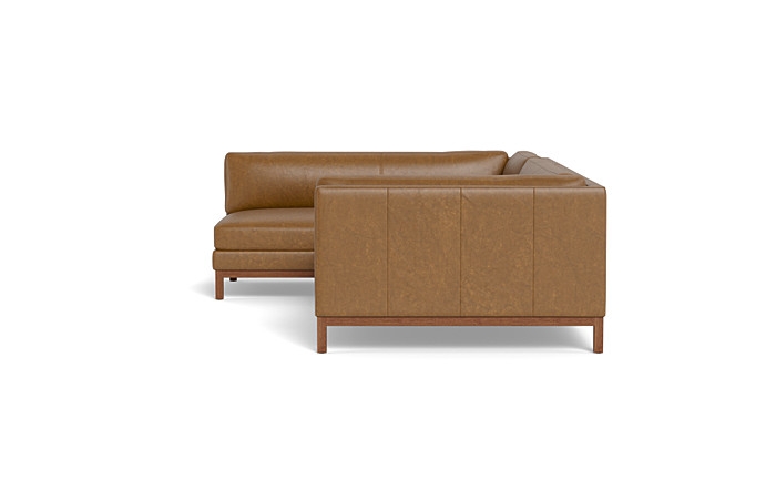 Jasper Leather  Chaise Sectional - Image 1