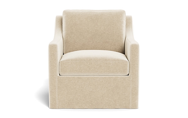 Ella Slipcovered Petite Chair - Image 0