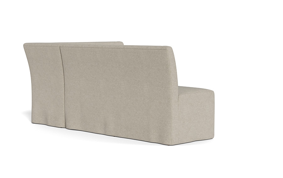 Dorian Slipcovered Right Banquette - Image 3