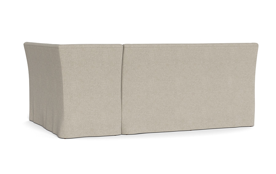 Dorian Slipcovered Right Banquette - Image 4