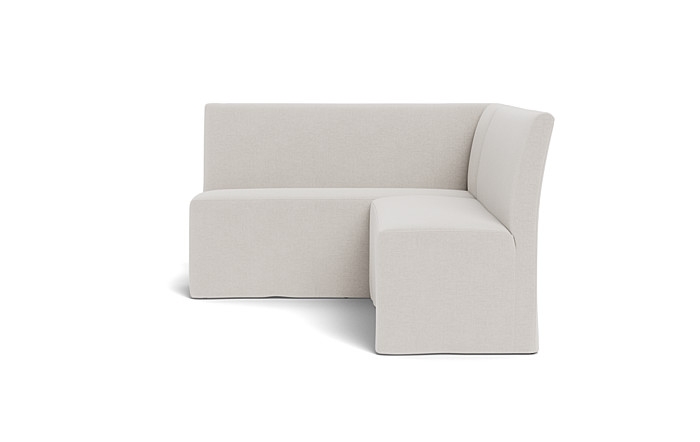 Dorian Slipcovered Left Banquette - Image 3