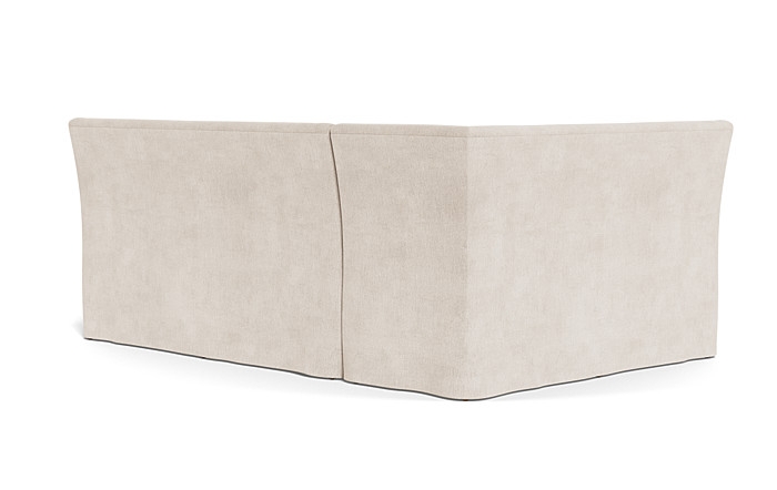 Dorian Slipcovered Left Banquette - Image 1
