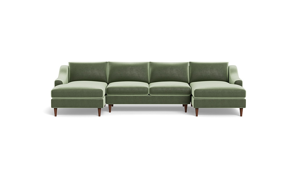 Saylor Slope Arm 3-Piece U-Sectional - Image 0