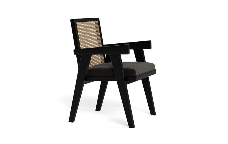 Rue Wood Framed Upholstered Chair - Image 1