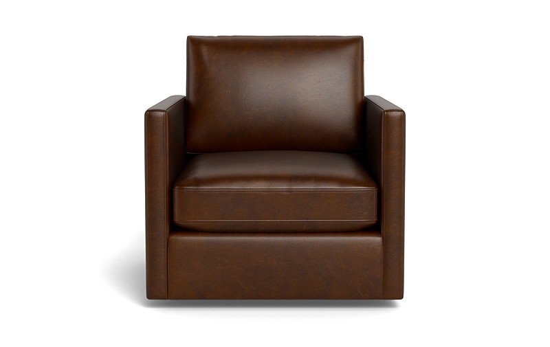 Scarlett Leather Swivel Chair - Image 0