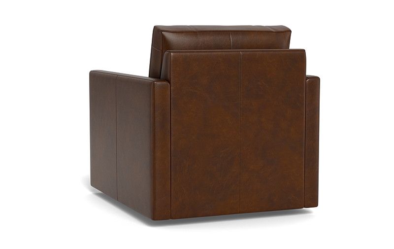 Scarlett Leather Swivel Chair - Image 4