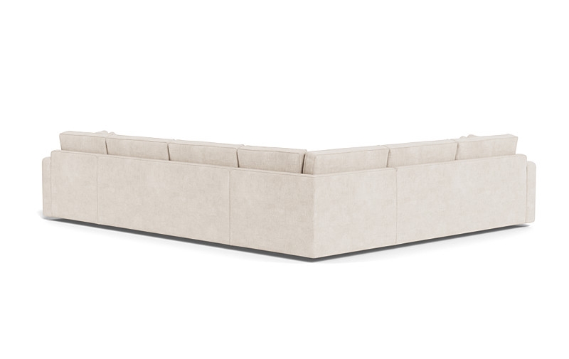 James 4-Piece 5-Seat Corner Chaise Sectional Right with Storage - Image 2