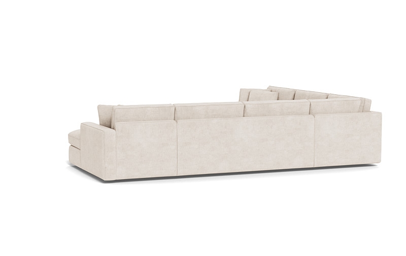 James 4-Piece 5-Seat Corner Chaise Sectional Right with Storage - Image 3
