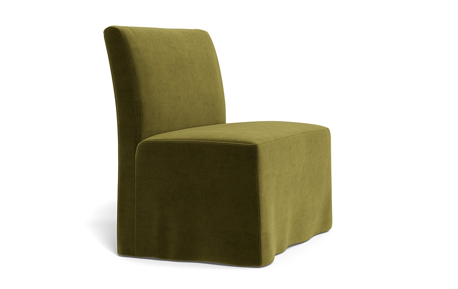 Dorian Slipcovered Petite Dining Bench - Image 3