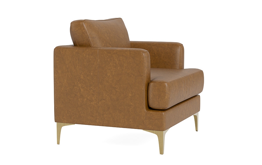 Winslow Leather Petite Chair  - Image 1