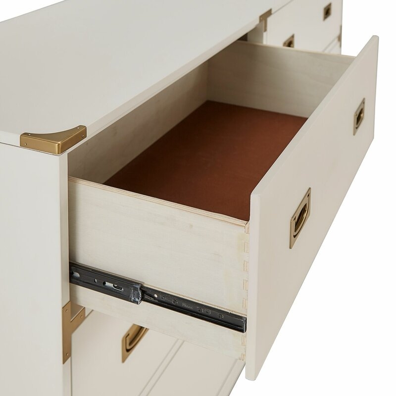 Arnulfo 6 Drawer Double Dresser - Image 4