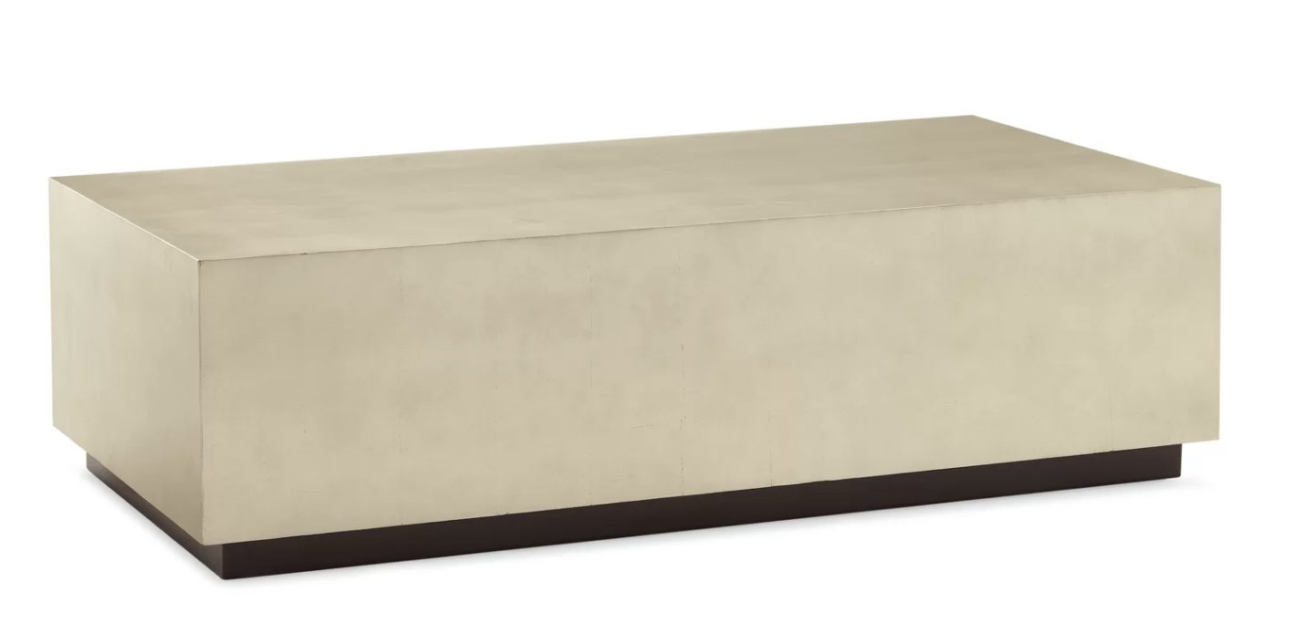 Caracole Classic Cocktail Couture Rectangular Coffee Table - Image 0
