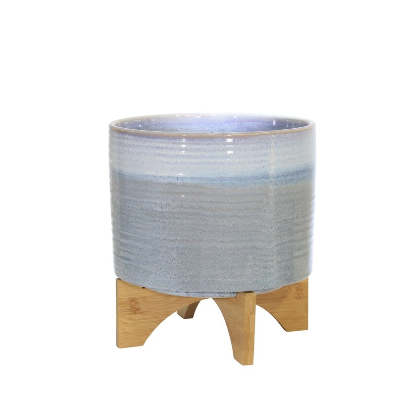 Lough Ceramic Pot Planter / 10.5"W - Image 0