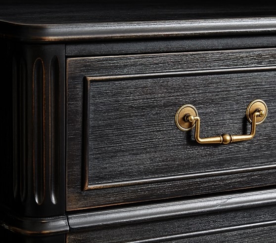 Rosalie Extra-Wide Dresser, Weathered Black - Image 2