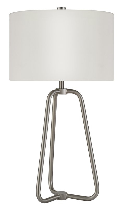 Bella 26" Table Lamp - Brushed Nickel - Image 2