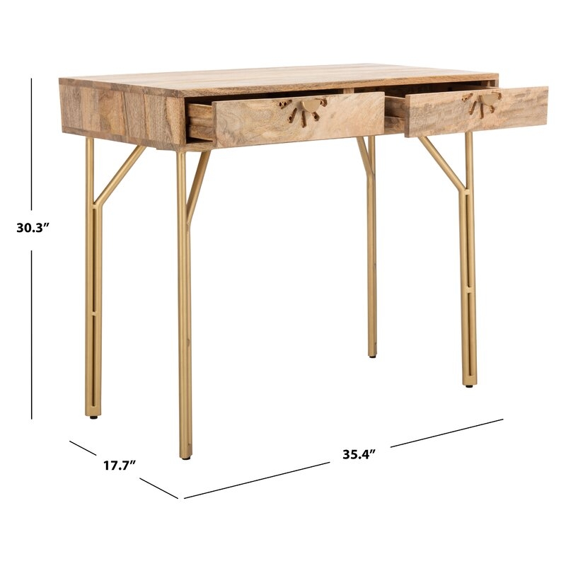 Seifert Solid Wood Desk - Image 2
