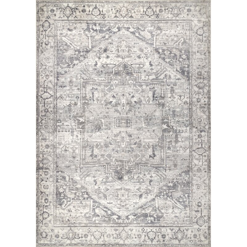 Leyhill Oriental Gray Area Rug - Image 1