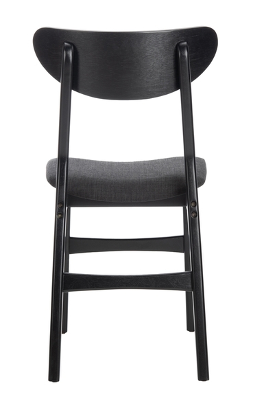 Lucca Retro Dining Chair, Black, Set of 2 - Image 8
