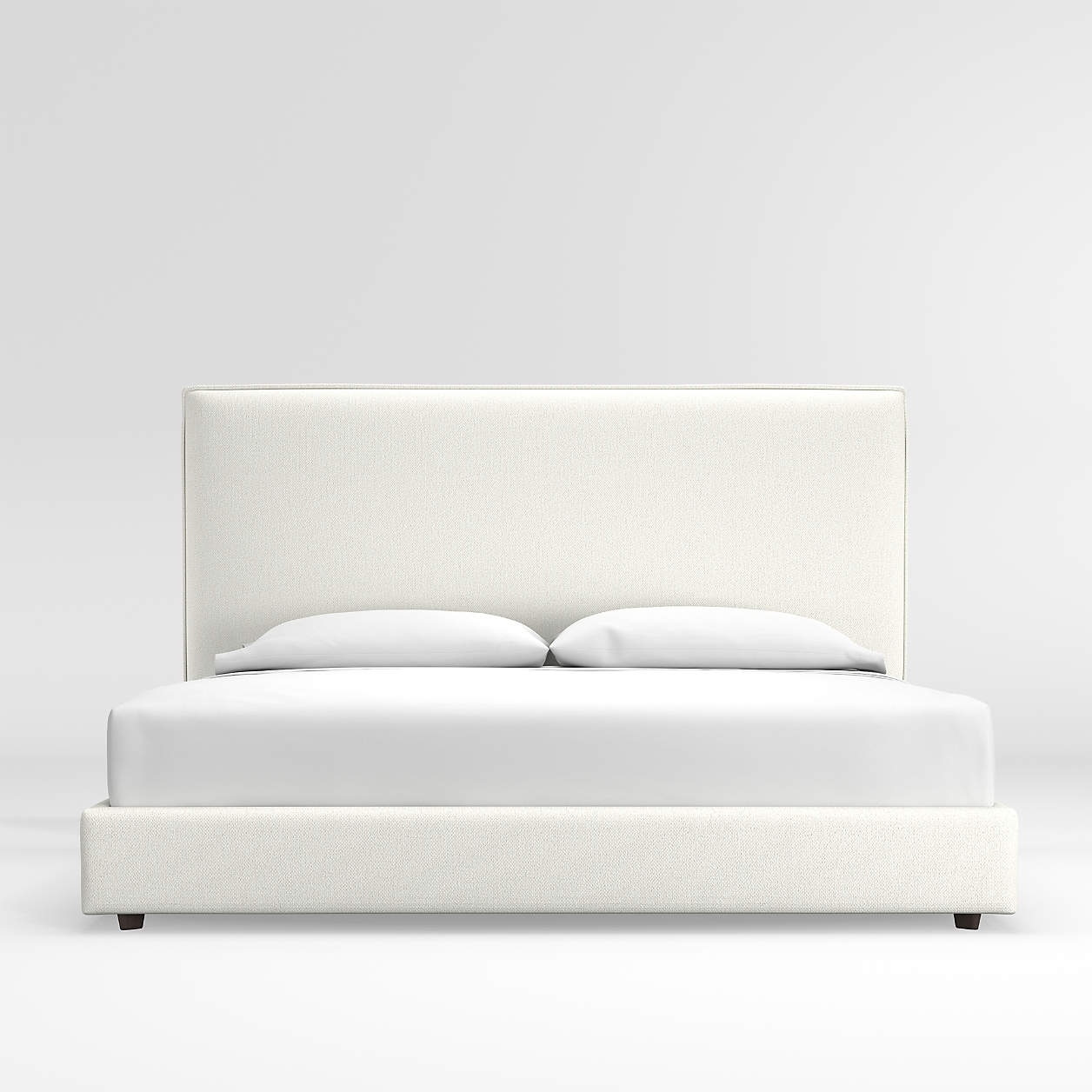 Lotus Upholstered King Bed with 53.5" Headboard - Image 1