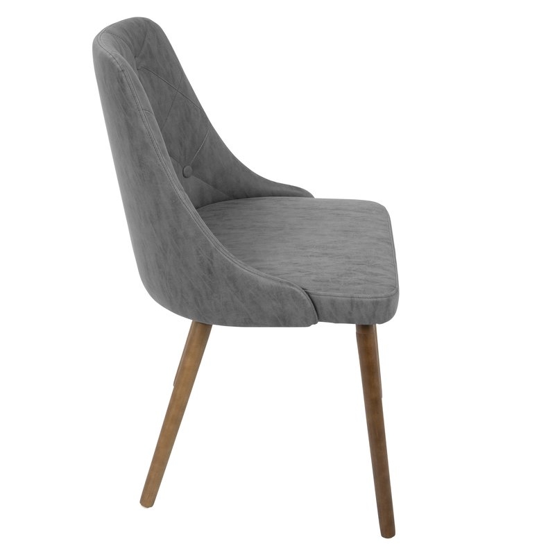 Baize Upholstered Side Chair - Image 2
