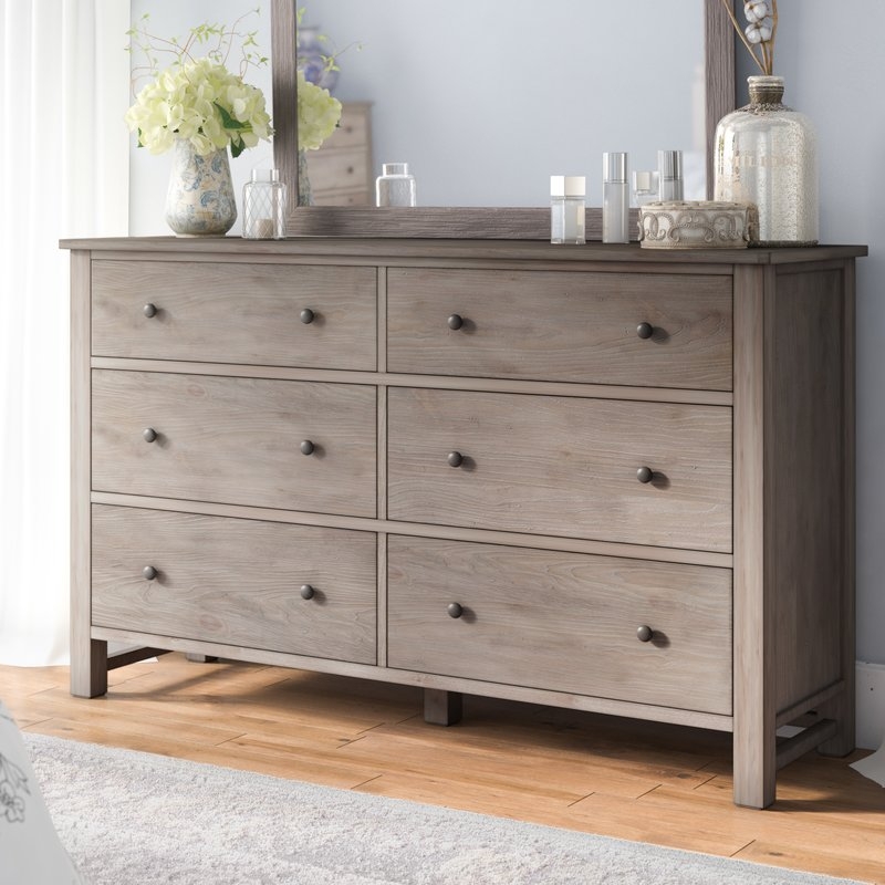 Aguirre 6 Drawer Double Dresser - Image 1